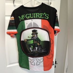 McGuires St Patrick’s Day Irish Race Jersey 43rd Anniversary Sz L